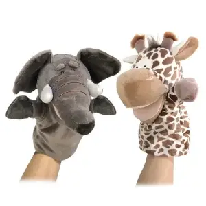 Lion Elephant Monkey Giraffe Tiger Bunny Kawaii