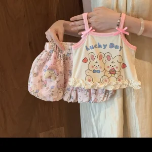 Girls Summer Clothes Sets 2 Pieces Suit